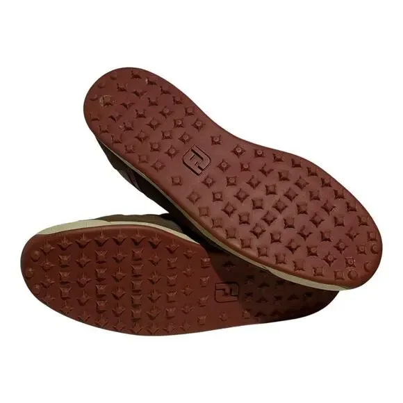 FootJoy Casual Street Style Golf Shoes Brown Red Men's 11.5 Leather Comfort - Picture 8 of 8